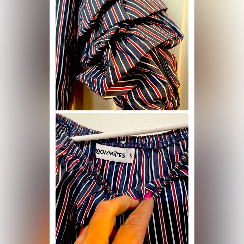 Roommates Multicolor Striped Top